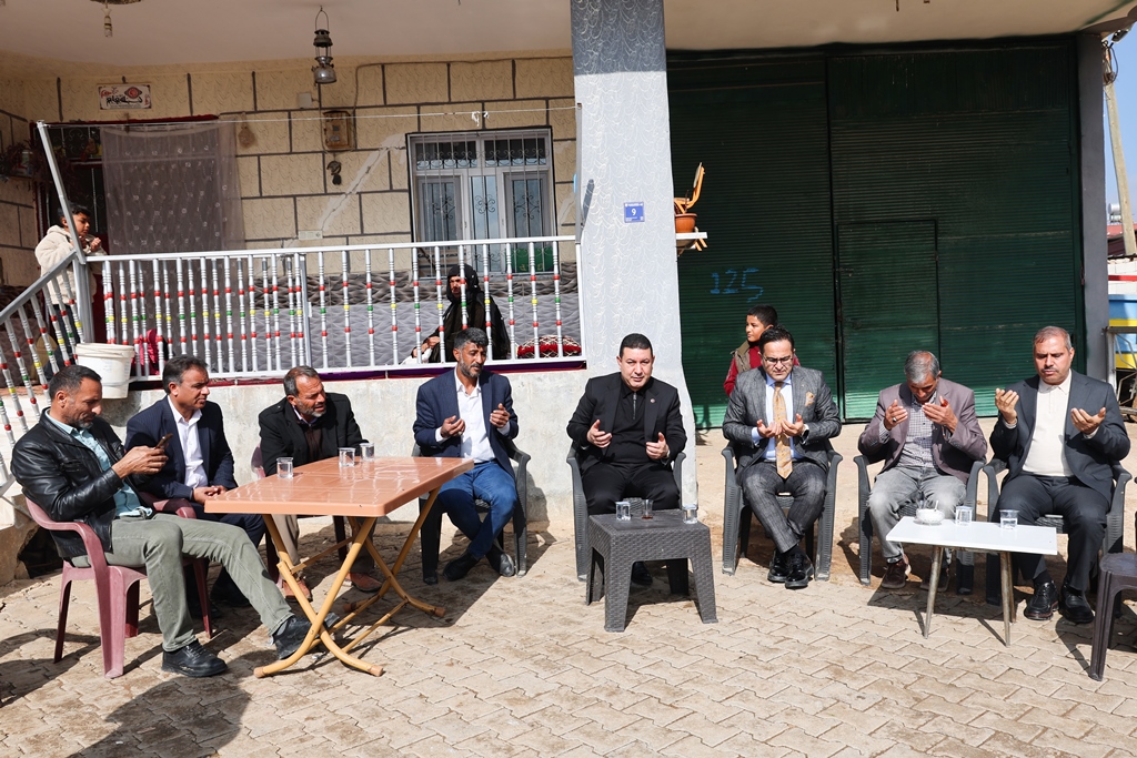 BAŞKAN ÖZYAVUZ'DAN HALİL GÜNDÜZ'ÜN AİLESİNE ANLAMLI ZİYARET