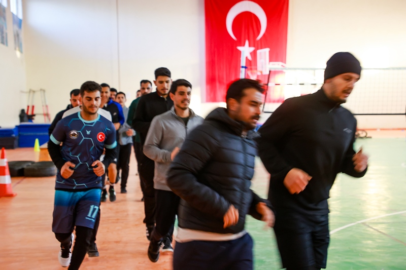 HARRAN BELEDİYESİ GENÇLERİ POMEM'e HAZIRLIYOR 